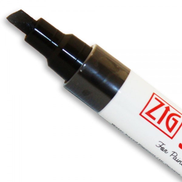 Black Acrylista Waterproof Pen - 6mm Nib